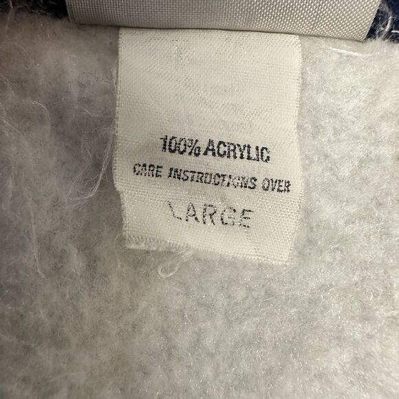 70s USA Track & Court Gray Tennis Zip Up Jacket SOFT Unisex L VTG Gym Retro Prep - Picture 9 of 9